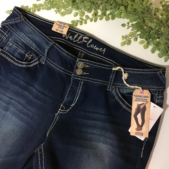wallflower luscious curvy skinny jeans